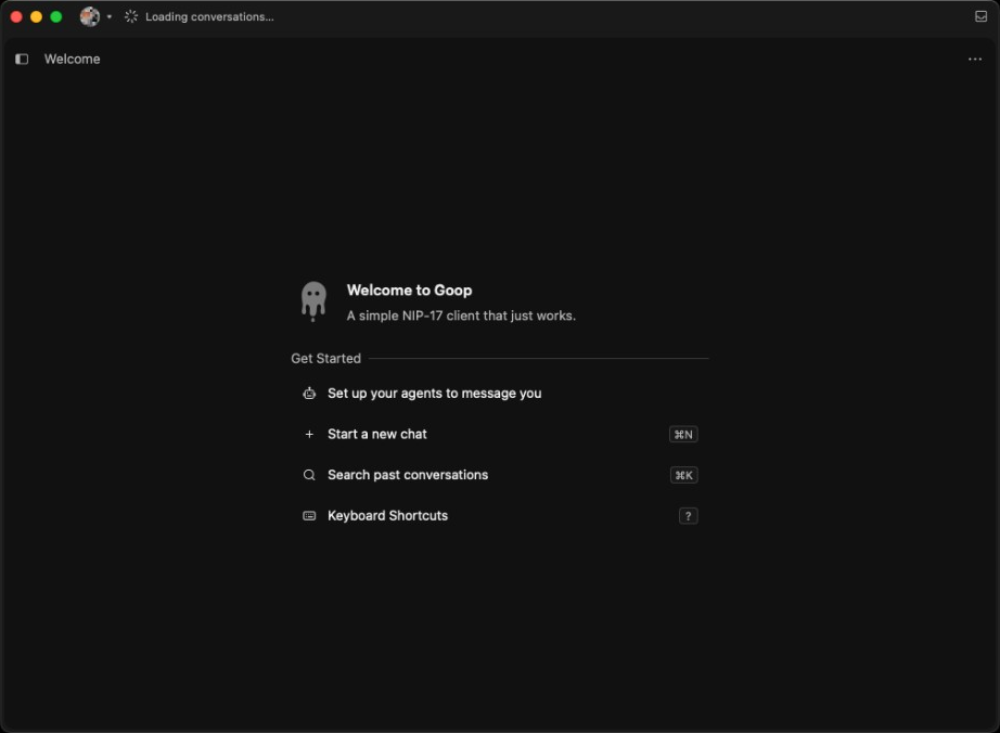 Goop: Sidebar hidden
